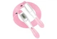 Скакалка скоростная EasyFit EF-1916-WP со счетчиком 2,8м Бело-розовый - изображение 2