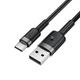 USB кабель AceFast C22-04, Type-C, 1.2 м., Черный - 673662 - изображение 2