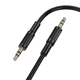 AUX кабель Borofone BL25 Nice, 1.0 м., 3.5 мм., Черный - 692461 - изображение 3