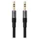 AUX кабель AceFast J10, 1.0 м., 3.5 мм., Черный - 673658 - изображение 1