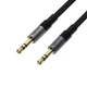 AUX кабель AceFast J10, 1.0 м., 3.5 мм., Черный - 673658 - изображение 2