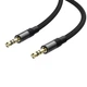 AUX кабель AceFast J10, 1.0 м., 3.5 мм., Черный - 673658 - изображение 4