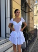 Женское платье прошва белый M - изображение 2