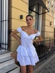 Женское платье прошва белый M - изображение 5