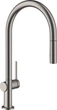 Змішувач hansgrohe Talis M54 для кухонної мийки 72801340 з висувним душем та з sBox, колір графіт - изображение 1