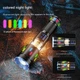 Ліхтар ручний YEMAO YM-G560Y 1200LM акумулятор 26650 5000mAh Power Bank TG COB функція лампи оптичний зум USB заряджання індикація заряду металевий корпус туристичний ліхтар для кемпінгу риболовлі походів аварійного освітлення та роботи - изображение 2