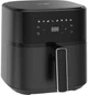 Аерофритюрниця Crownberg CB-5543 4 л 1500 Вт безмасляний аерогриль з сенсорним керуванням LCD дисплеєм мультипіч для смаження випікання тушкування розігріву та приготування страв без олії - изображение 4