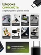 OTG переходник USB Type-C на USB 3.0 – адаптер USB-C для телефона, ноутбука и планшета с поддержкой быстрой зарядки и передачи данных 5 Гбит/с Черный - изображение 3