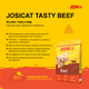 JosiCat Tasty Beef 10 кг - Корм ​​з яловичиною для дорослих котів - зображення 2