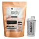 Протеин 87% BILKO Сывороточный Изолят Whey Protein Isolate 1,8 кг Пакет Клубника + Шейкер - изображение 1