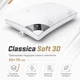 Подушка для сна IDEIA трехкамерная Classica Soft 3D 50х70 Антиаллергенный искусственный лебяжий пух с дышащей мембраной (4820227280155) - изображение 11