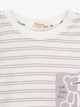 Костюм футболка+шорти для дівчинки Mini Papi 40923 74 см Бузковий shop (2000999620744) - изображение 3