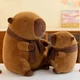 Игрушка мягкая Капибара Capybara коричневого цвета 30 см 2 - изображение 2