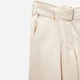 Широкі штани з тканим поясом Zara 2887/706 XS-S Бежеві (02887706251XS) - изображение 6