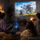 Проектор для фильмов, игр, домашний кинотеатр HCS350 pro / Смарт домашний кинотеатр Wi-Fi 6 Bluetooth 5.0 с пультом / - изображение 2