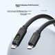 Корпус для жесткого диска Hagibis USB4, корпус для M.2 NVMe SSD, совместимость с Thunderbolt 4/3 40 Гбит/с, подходит для компьютеров Mac Mini, портативный внешний корпус для SSD-накопителя для ноутбука с разъемом Type-C. - изображение 8