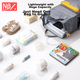 Сумка Naturaipro Mommy Bag, многофункциональная легкая сумка для коляски для мам и малышей, новый вместительный рюкзак-переноска для детей для использования на открытом воздухе. - изображение 6