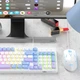 Комплект проводной MageGee GK980 USB White/Blue - изображение 6