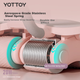 Ролик Yottoy для пресса 4 колесика автоматический отскок - изображение 4
