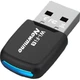 Бездротовий USB-адаптер Newmine WiFi6 без драйверів, настільний WiFi-приймач, зовнішня мережева антена для ноутбуків і настільних комп'ютерів - изображение 1