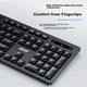 Комплект бездротовий Acer KM412 Wireless Black - зображення 9