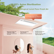 Обогреватель для ванной комнаты Midea Warm Air Bathroom Heater Cabin Series Graphene с функцией быстрого обогрева, освещением и вытяжкой, интегрированный в конструкцию 001 - изображение 4