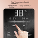 Обогреватель для ванной комнаты Midea Warm Air Bathroom Heater Cabin Series Graphene с функцией быстрого обогрева, освещением и вытяжкой, интегрированный в конструкцию 001 - изображение 5