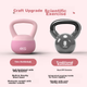 Гантелі Upness Kettlebell для чоловіків і жінок, м'які гантелі для сідничних м'язів, присідань і силових тренувань, домашнє фітнес-обладнання, 6 кг - зображення 9