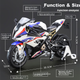 Модель мотоцикла Chiyumoxing S1000RR Battle Axe 1:9 зі сплаву іграшкова для хлопчиків - зображення 6