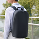 Женский рюкзак MUJI Simple, подарок для студентки с возможностью персонализации, черный. - изображение 4