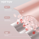 Пояс для коррекции фигуры Yottoy, стимулирующий потоотделение, для женщин, фитнес-пояс для поддержки талии, корректор фигуры для тренировок и бега, утягивающий живот, розовый цвет «вишневый цветок». - изображение 11