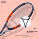 Тенісна ракетка Babolat Full Carbon для дорослих, підходить для чоловіків та жінок, початківців та гравців середнього рівня, технологія BOOST STRIKE. - зображення 5
