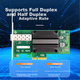 Мережева карта Kunyu NA599-D1X4 Intel 82599 Chip PCIe X4 10G з одним портом та оптоволоконним підключенням X520-DA1, мережевий адаптер сервера - изображение 6