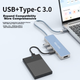 Lenovo Ecosystem Brand Yinengzhe Кабель розширення Type-C — HDMI, розгалужувач, дзеркальне відображення екрану 4K 60 Гц, швидка зарядка PD, підходить для ноутбуків і настільних комп'ютерів - зображення 7