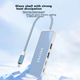 Lenovo Ecosystem Brand Yinengzhe Кабель розширення Type-C — HDMI, розгалужувач, дзеркальне відображення екрану 4K 60 Гц, швидка зарядка PD, підходить для ноутбуків і настільних комп'ютерів - зображення 9