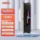 Оперативна пам'ять GEIL GL2000 DDR4-3600 16384MB PC4-28800 Armor Black - зображення 9