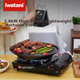 Портативная кассетная плита Iwatani для кемпинга, приготовления горячих блюд и автопутешествий, работающая на пропане, с тепловой мощностью 2,8 кВт, модель ZB-19M(JD), черная. - изображение 4