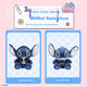 Іграшка плюшева MINISO Disney «Стіч» сидячий, подарункова - зображення 5