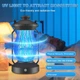 Ловушка MerKioo для комаров с USB-зарядкой, водонепроницаемая защита от комаров Черный - изображение 5