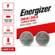 Батарейка Energizer 364 / 363 (SR621SW) Silver Oxide 1.55V для годинників, 2 шт - зображення 1