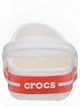 Сабо Crocs Crocband 11016 37 (EU 37-38), білий/червоний - зображення 3