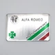 Эмблема алюминиевая Alfa Romeo MotorSport 8,0*5,0 см - изображение 4