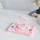 Чехол детский Silikon Power с подставкой и ремешком Котик Apple iPad 11" 2025 (A16) Pink - изображение 12