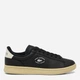 Чоловічі кеди шкіряні низькі Lacoste 11780571 46.5 Чорні (1159863256) - зображення 1