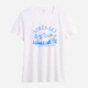 Футболка хлопковая женская GAP 161192718 M Молочная (1159862878) - изображение 5