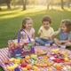 Набір посуду продуктами овоши фрукти пиця 80 шт. із сумкою дитячий ігровий Різнобарвний (28739) - зображення 6