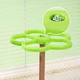 Игрушка для попугаев Lesko N365001 Вертушка Green для птиц ветряк колесо - зображення 4