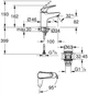 Змішувач для раковини GROHE Swift 24323001 S-Size з донним клапаном Push-Open хром - зображення 2