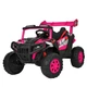 Дитячий електромобіль Bambi Racer M 6347EBLR-8, пульт 2.4G, Bluetooth, колеса EVA, рожевий - зображення 2