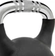 Гиря Adidas Kettlebell черный Унисекс 4 кг - изображение 4